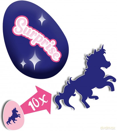 Kreatywna zabawa - Wylęganie jednorożca z jajka