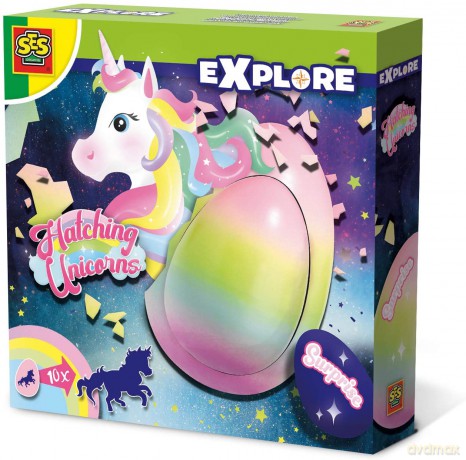 Kreatywna zabawa - Wylęganie jednorożca z jajka