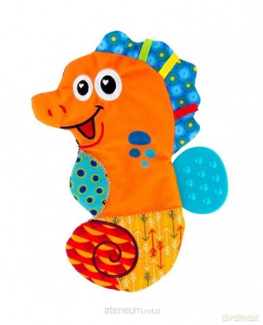 Lamaze Konik morski kocyk + gryzak