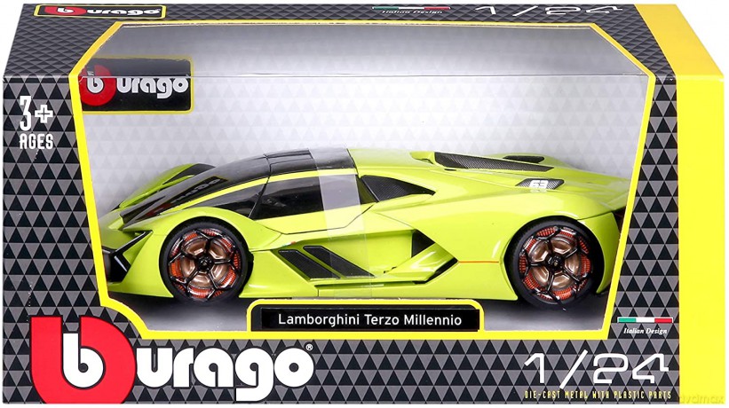 Lamborghini Terzo Millennio Black 1:24
