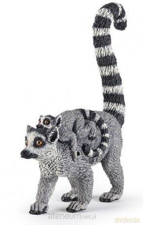 Lemur z młodym [FIGURKA]
