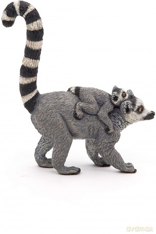 Lemur z młodym [FIGURKA]