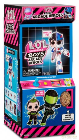 LOL Surprise Boys Arcade Heros (8 szt)