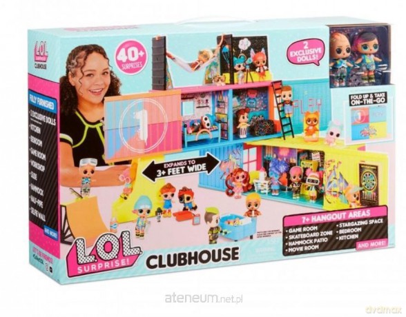 LOL Surprise Clubhouse Playset (2 szt)