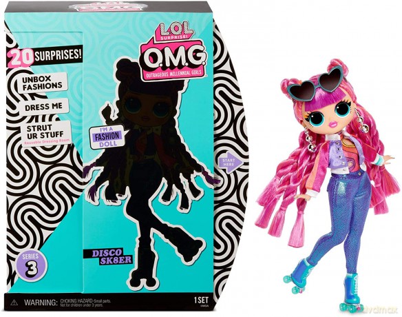 LOL Surprise OMG Doll S3 Disco Sk8er
