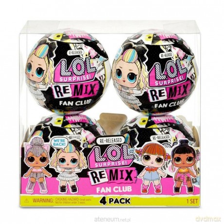 LOL Surprise Remix Supreme Tot 4-pack (2 szt)