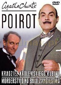 Wielcy Detektywi: Poirot 16: Kradzież królewskiego rubinu / Morderstwo na balu zwycięstwa [DVD]