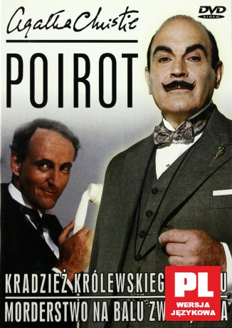 Wielcy Detektywi: Poirot 16: Kradzież królewskiego rubinu / Morderstwo na balu zwycięstwa [DVD]