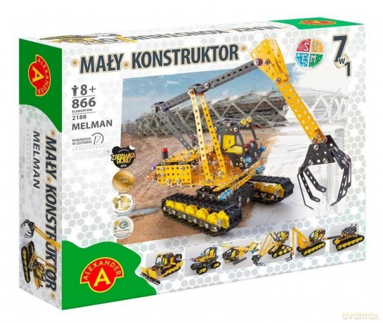 Mały Konstruktor 7w1 - Melman