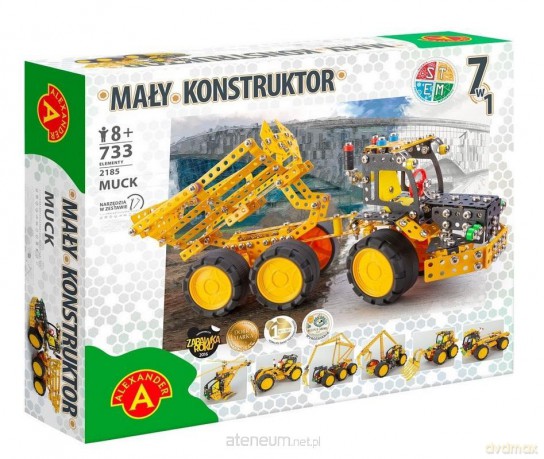Mały Konstruktor 7w1 - Muck