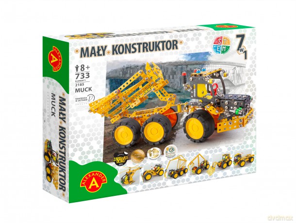 Mały Konstruktor 7w1 - Muck