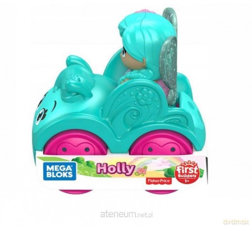 Mega Bloks Kwiatkowe wróżki w autku GKX83