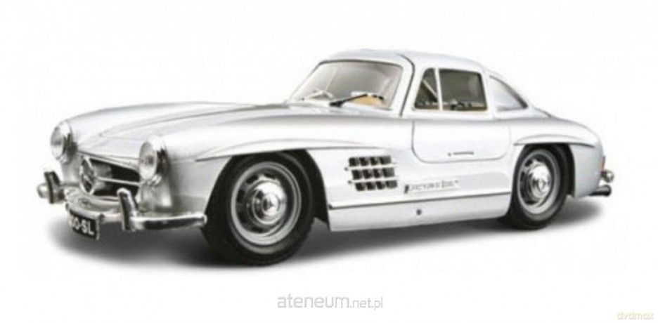 Mercedes-Benz 300SL 1954 Silver 1:24