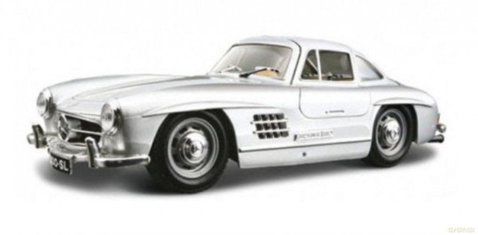 Mercedes-Benz 300SL 1954 Silver 1:24
