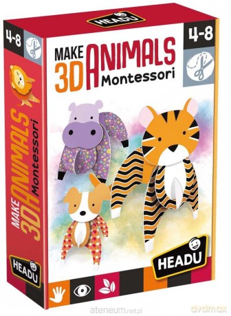 Montessori Stwórz zwierzęta 3D