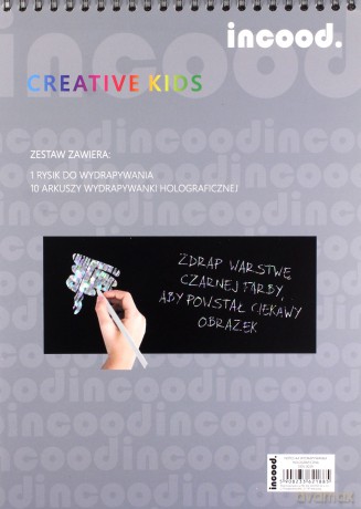 Notes wydrapywanka holograficzna A4