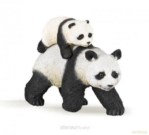 Panda z młodym [FIGURKA]