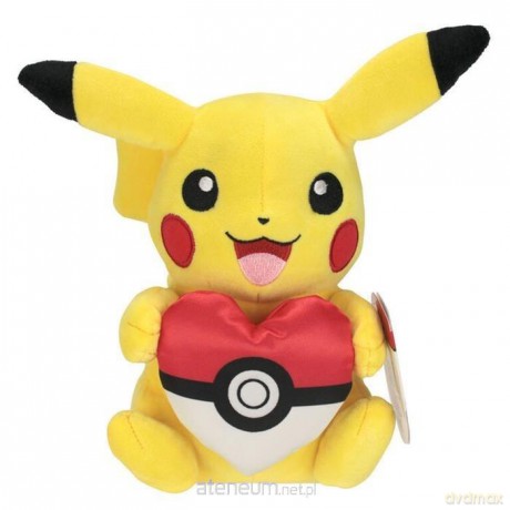 Pikachu plusz 20 cm z sercem