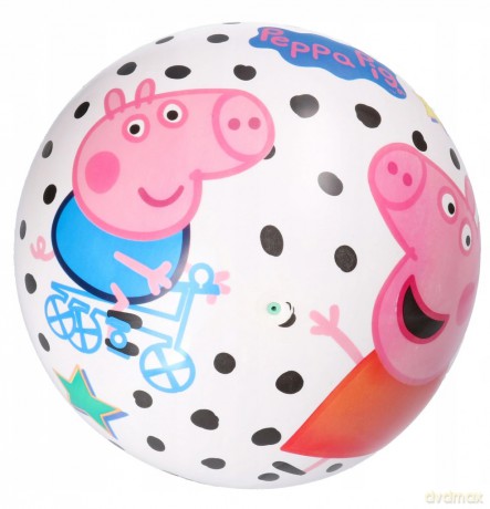 Piłka Świnka Peppa 23 cm