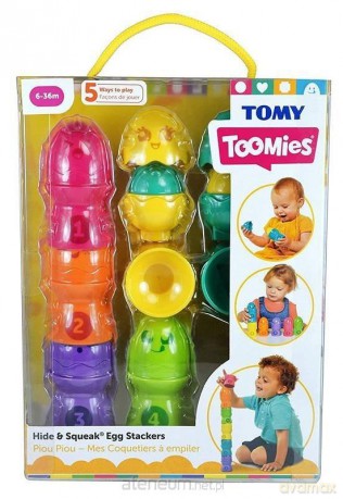 Piramidka z jajeczek Tomy Toomies