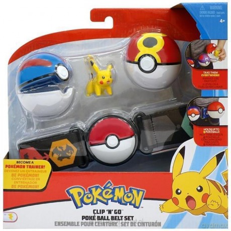 Pokemon Clip'N'Go Poke Ball Pikachu [FIGURKA]