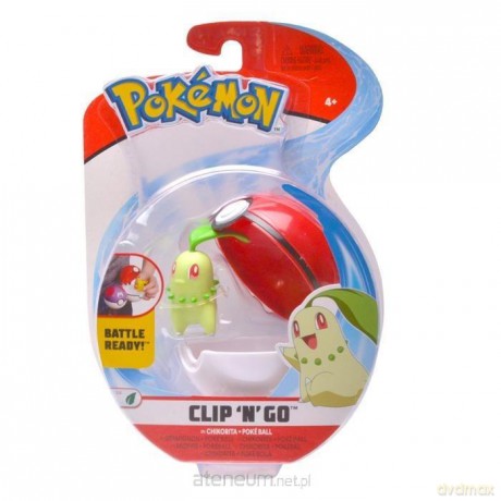 Pokemon Clip'N'Go Pokeball Chikorita [FIGURKA]