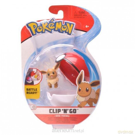 Pokemon Clip'N'Go Pokeball Eevee [FIGURKA]