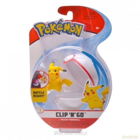 Pokemon Clip'N'Go Pokeball Pikachu [FIGURKA]