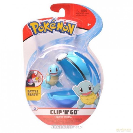 Pokemon Clip'N'Go Pokeball Squirtle [FIGURKA]