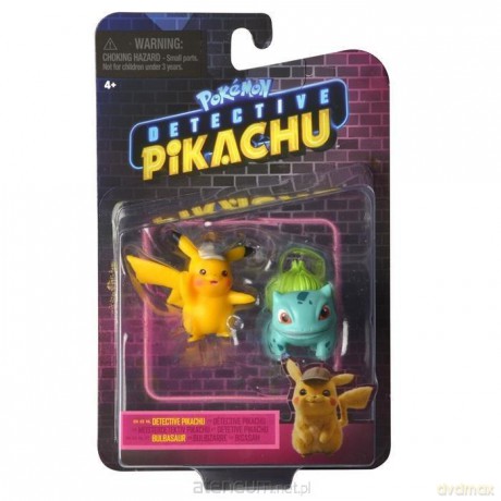 Pokemon Detektyw Pikachu Bulbasaur/Pikachu [FIGURKA]