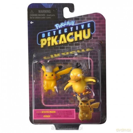 Pokemon Detektyw Pikachu Psyduck/Pikachu [FIGURKA]