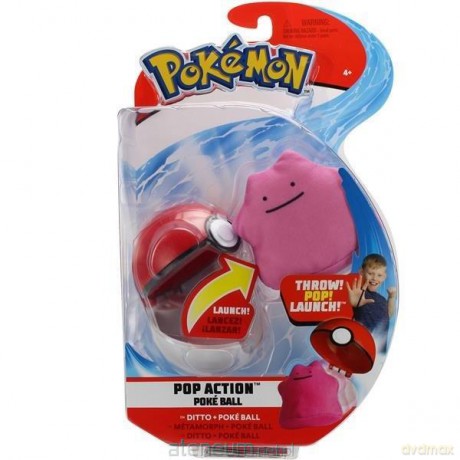 Pokemon Pop Action Poke Ball Ditto [FIGURKA]