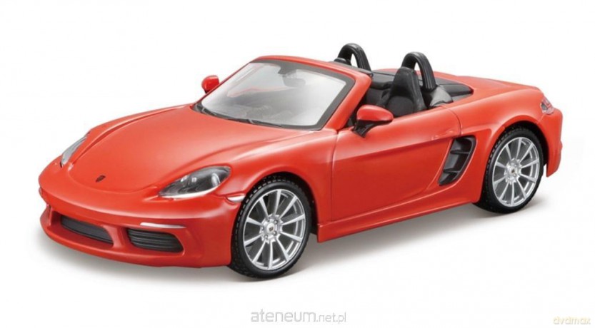 Porsche 718 Boxster Orange 1:24