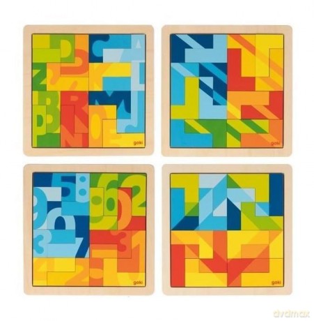 Puzzle Mozaika w kształcie literek L