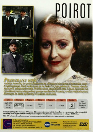 Wielcy Detektywi: Poirot 20: Przegrany gość [DVD]