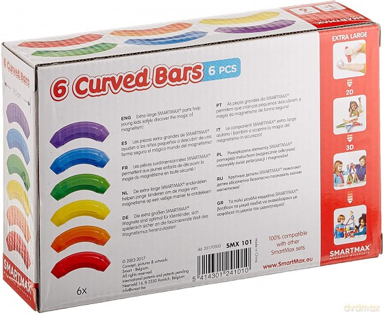 Smart Max 6 curved bars IUVI Games [KLOCKI]