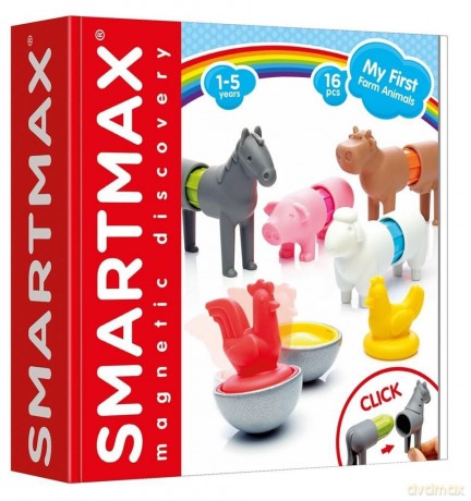 Smart Max My First Farm Animals IUVI Games [KLOCKI]