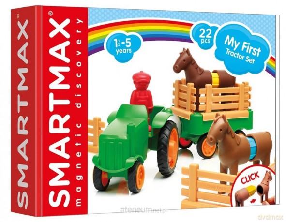 Smart Max My First Tractor IUVI Games [KLOCKI]