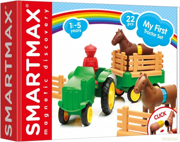 Smart Max My First Tractor IUVI Games [KLOCKI]