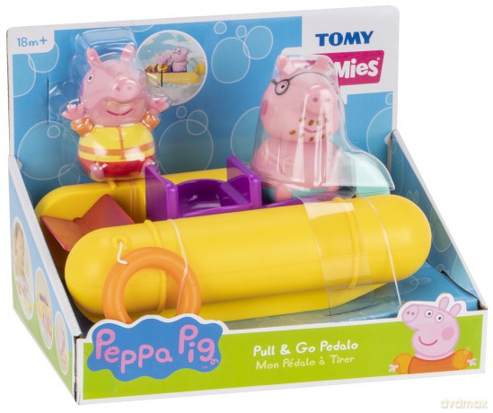 Świnka Peppa Pływający ponton z figurkami