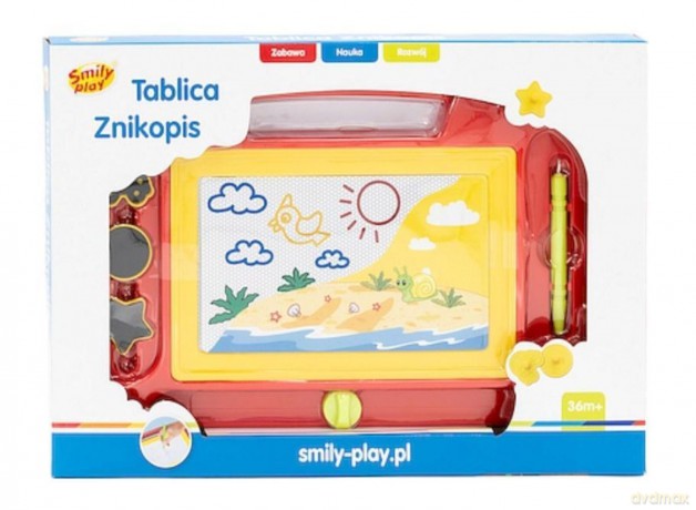 Tablica znikopis czerwona