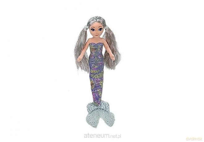 TY Mermaids Athena - platynowa syrenka 27 cm