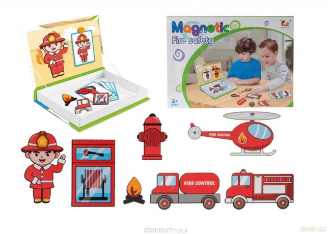 Układanka magnetyczna - straż pożarna