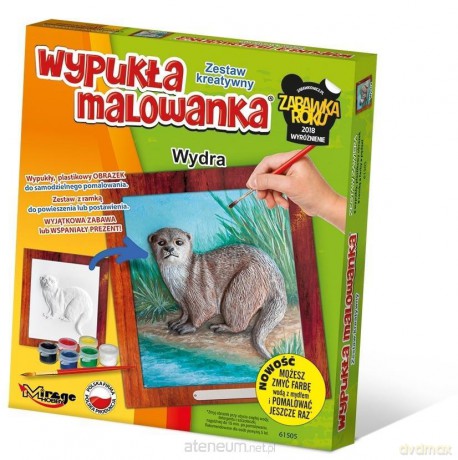 Wypukła malowanka Leśne - Wydra