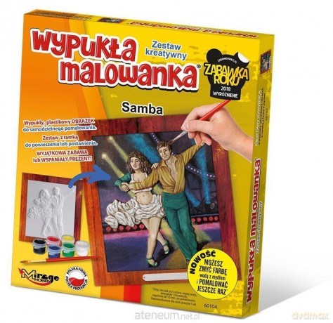 Wypukła malowanka Taniec - Samba