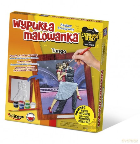 Wypukła malowanka Taniec - Tango