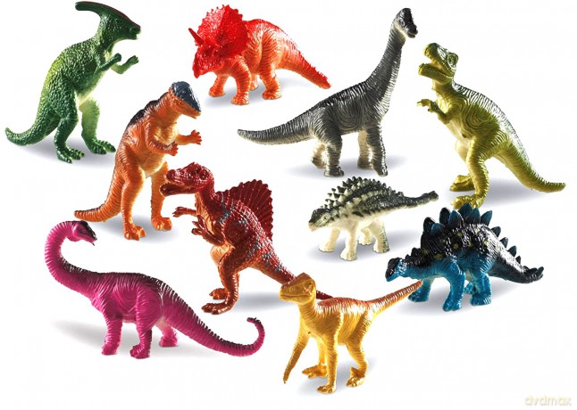 Zestaw 60szt-Dinozaury, Figurki do nauki liczenia