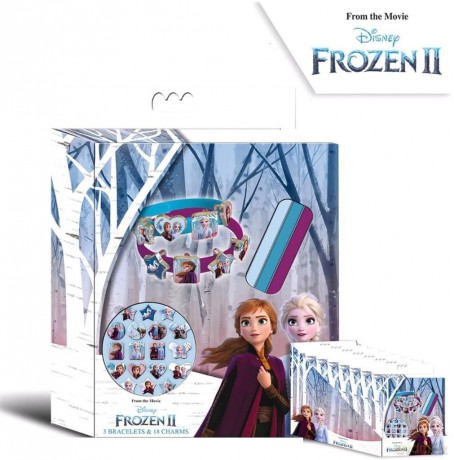Zestaw bizuterii do dekoracji bransoletek Frozen 2