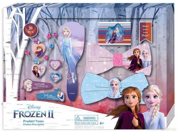 Zestaw biżuterii i akcesoriów do włosów Frozen 2