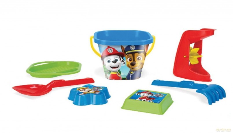 Zestaw do piasku 7 el. Psi Patrol